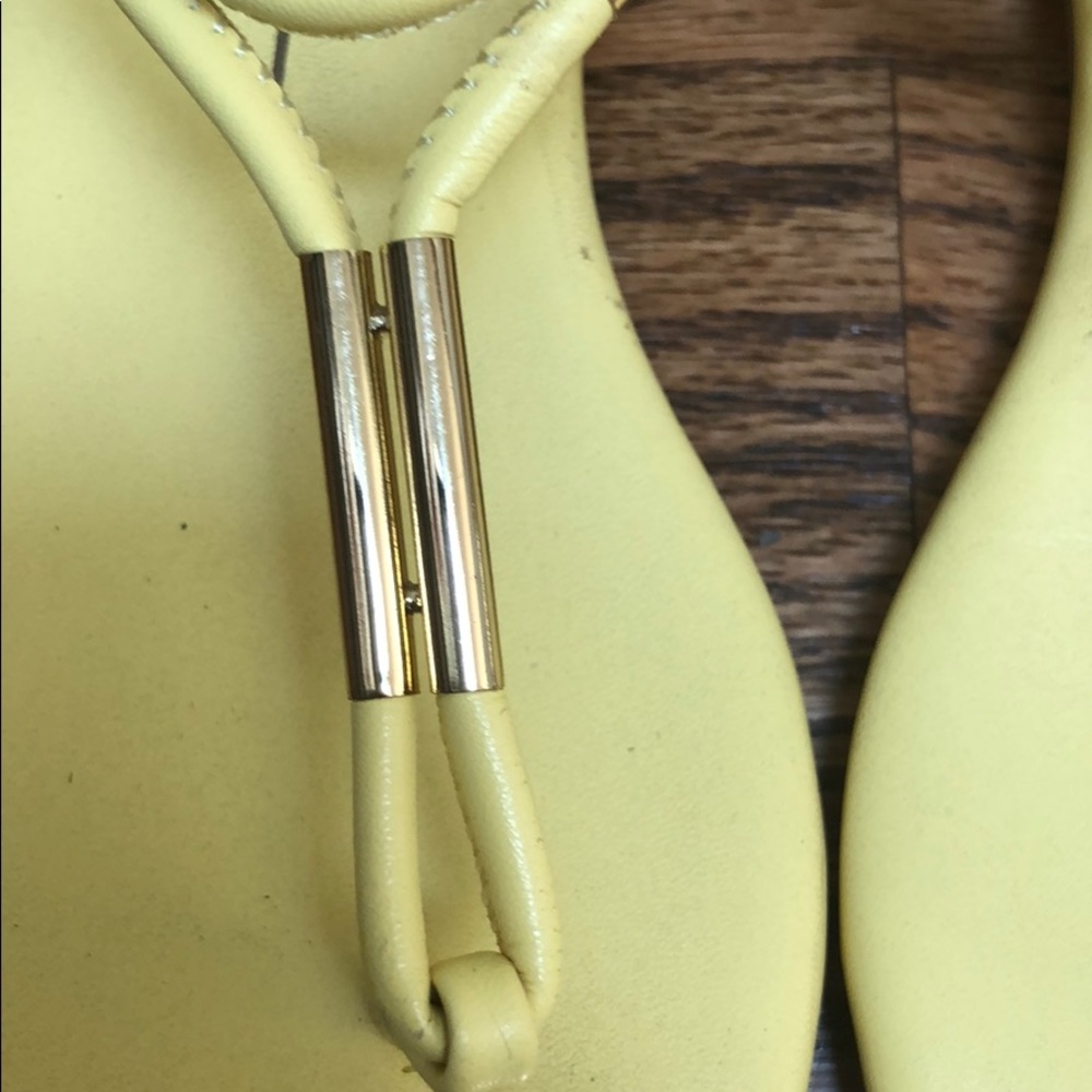Dolce Vita - Yellow and gold sandals - Picture 3 of 4